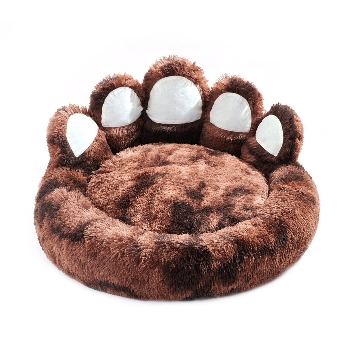 Thickened Warm Kennel For Pets With Bear Paw Shape House Teddy