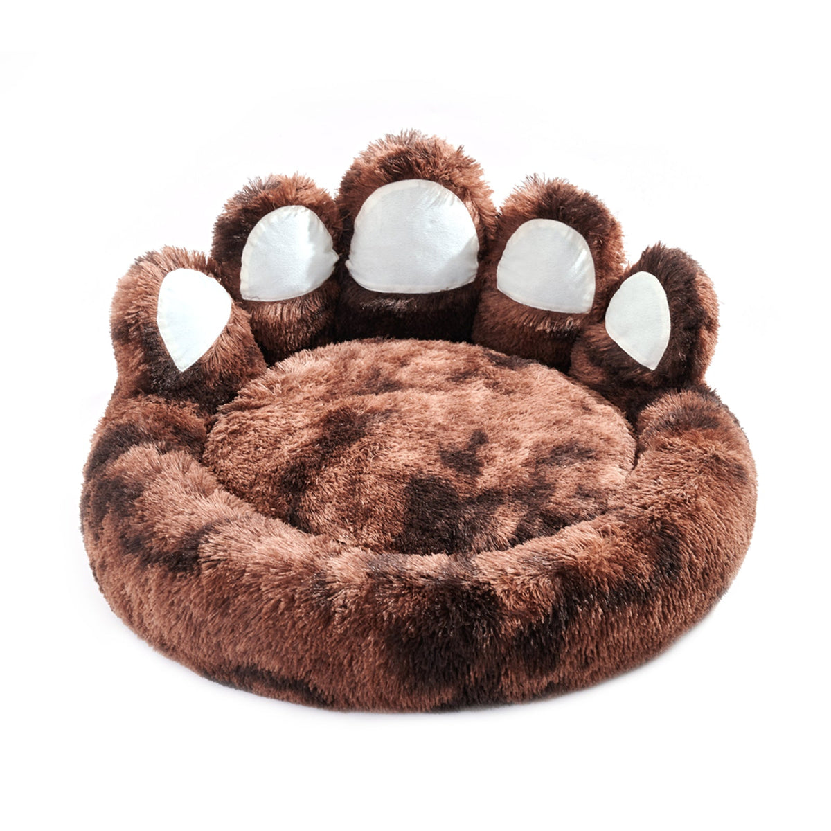 Thickened Warm Kennel For Pets With Bear Paw Shape House Teddy