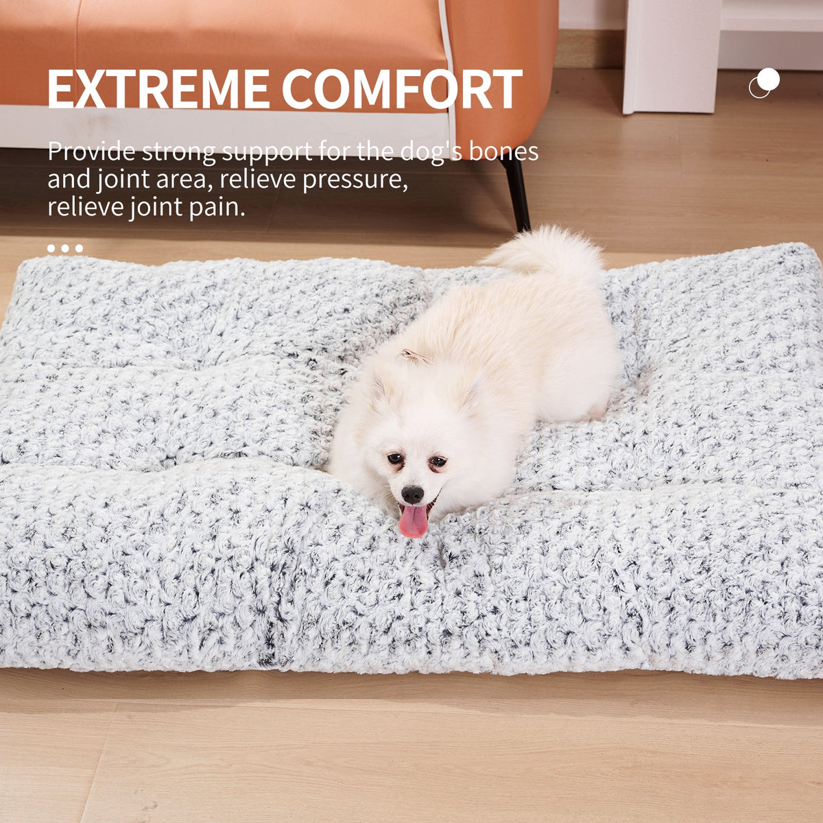 Dog Beds Thickened Rose Velvet Pet Kennel Bed Mat More Cotton Soft