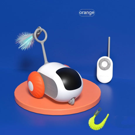 Remote Control Interactive Cat Car Toy USB Charging Chasing