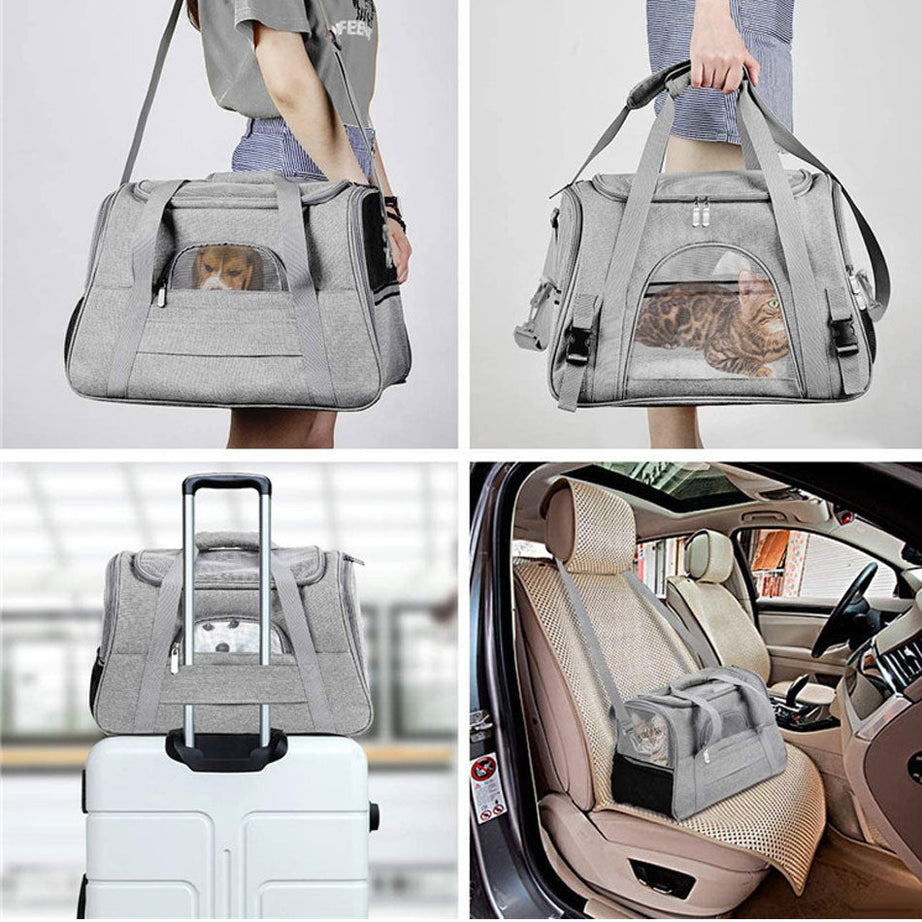 Portable Outdoor One Shoulder Diagonal Cross Pet Box