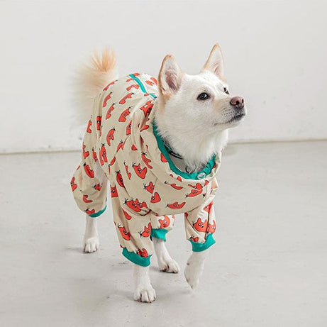 Fashion Four-legged Raincoat Dog Hooded