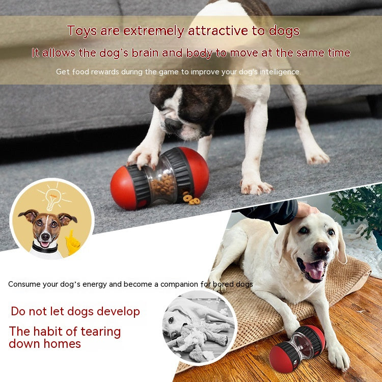 Food Dispensing Dog Toy Tumbler Leaky Ball Puzzle Toys Interactive
