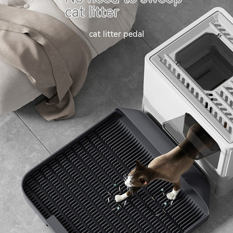 Cat Litter Pedal Box Pad Mat Pet Supplies