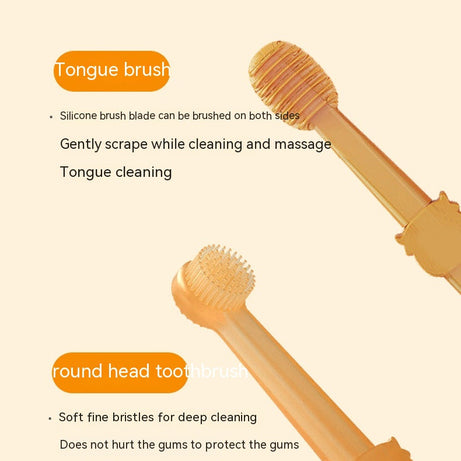 Cat Silicone Toothbrush Dog Set Pet Brushing Teeth Cleaning Supplies