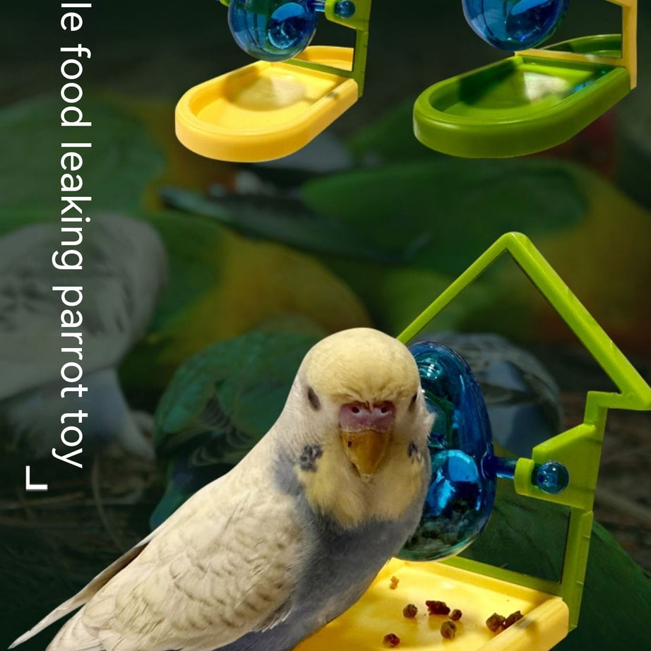 Parrot Food Leakage Toy Bird Cage Accessories