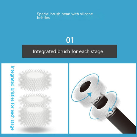 Pet Dog Cat Toothbrush 360 Degrees Oral Cleaning Teeth Improve Bad