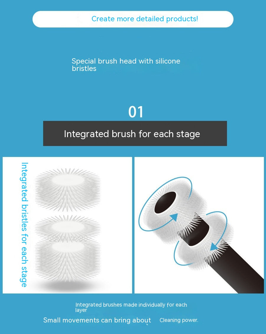 Pet Dog Cat Toothbrush 360 Degrees Oral Cleaning Teeth Improve Bad