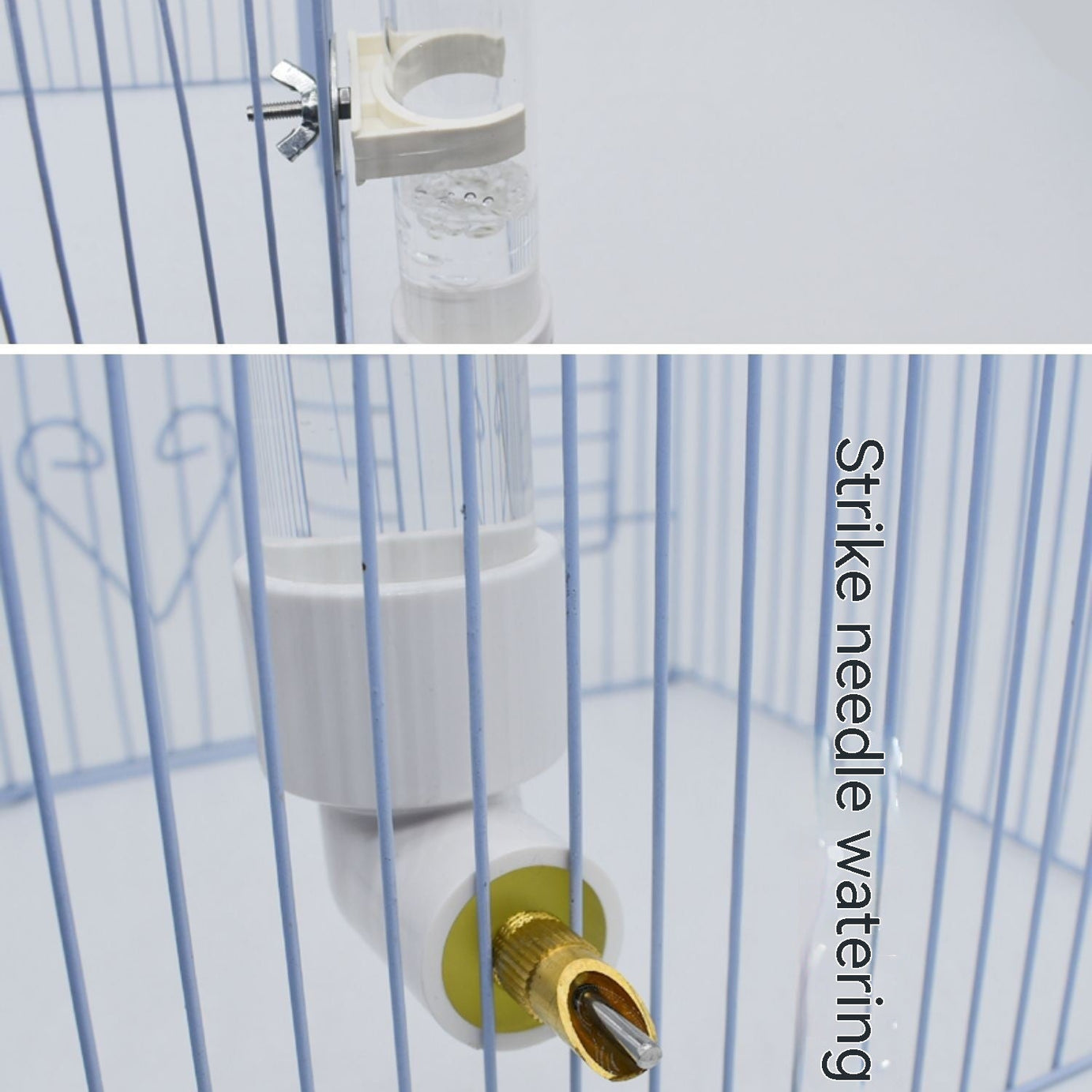 Parrot Water Fountain Firing Pin Drinking Bottle Large Automatic