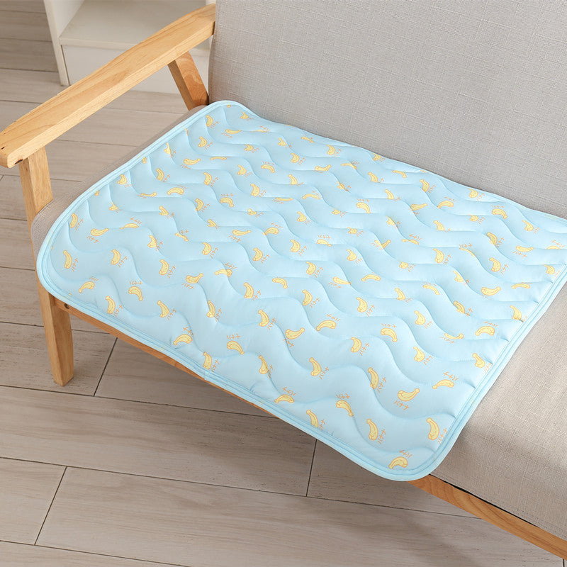 Self-cooling Pet Mat For Dogs Cats Foldable Summer Cooling Pad