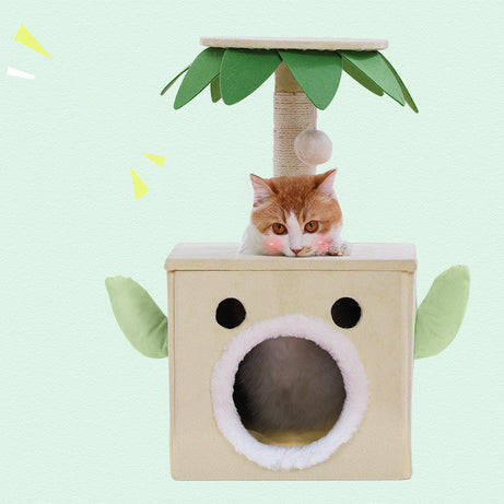 Playable And Sleepy Cat New Product Grinding Claw Toy Scratching