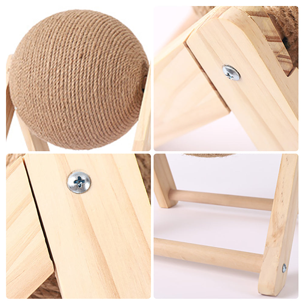 Professional Vertical Cat Toy Sisal Catching Ball