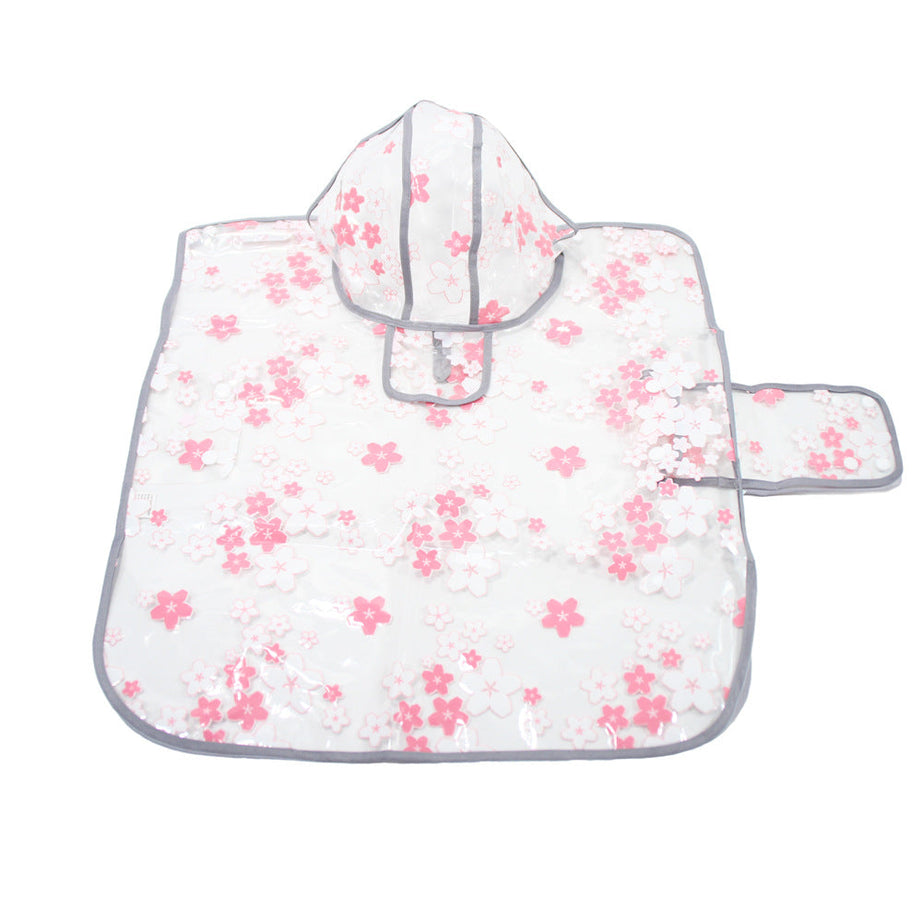 Pet It Tpu Floral Dog Cloak Raincoat Corgi Medium-sized Universal