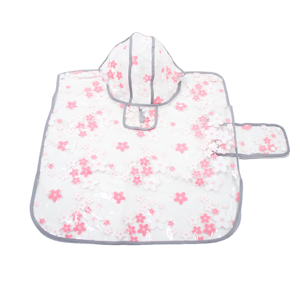 Pet It Tpu Floral Dog Cloak Raincoat Corgi Medium-sized Universal