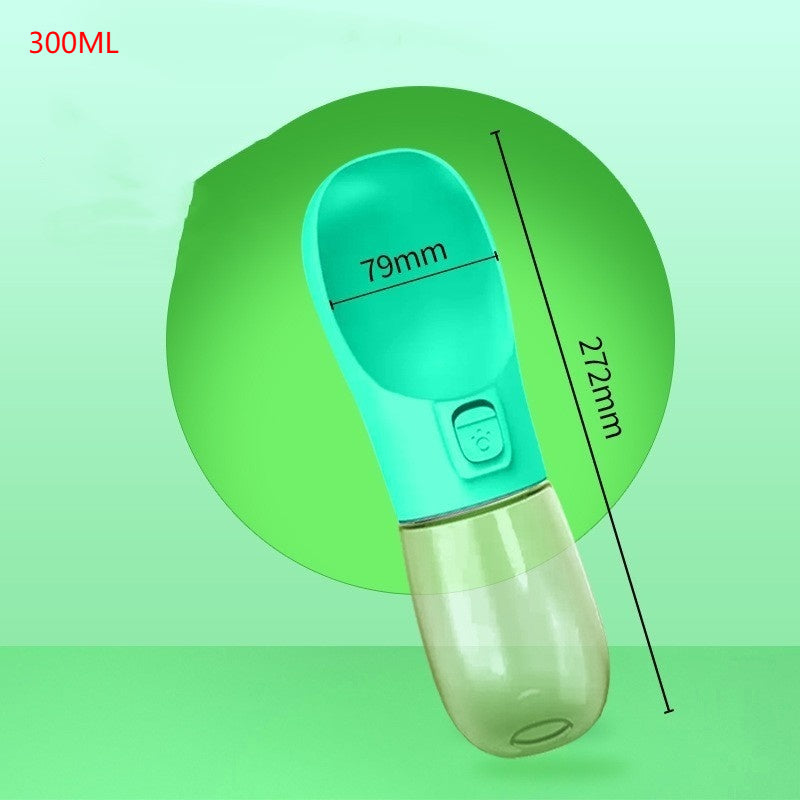 Pet Dog Water Bottle Feeder Bowl Portable Food Pets Outdoor Travel