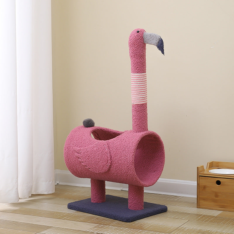 Cat Climbing Frame Sisal Scratching Post Wear-resistant Jumping