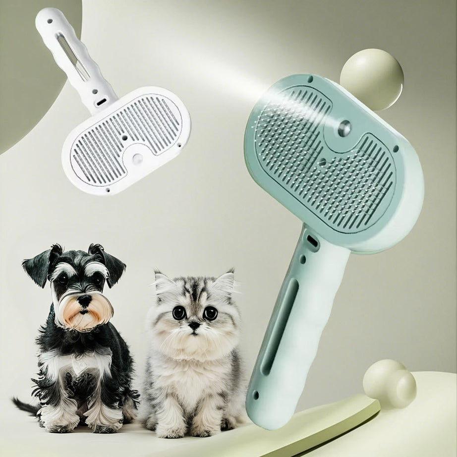 Pets Spray Hair Comb Pet Remover Cleaning Brush Cats Grooming Dog