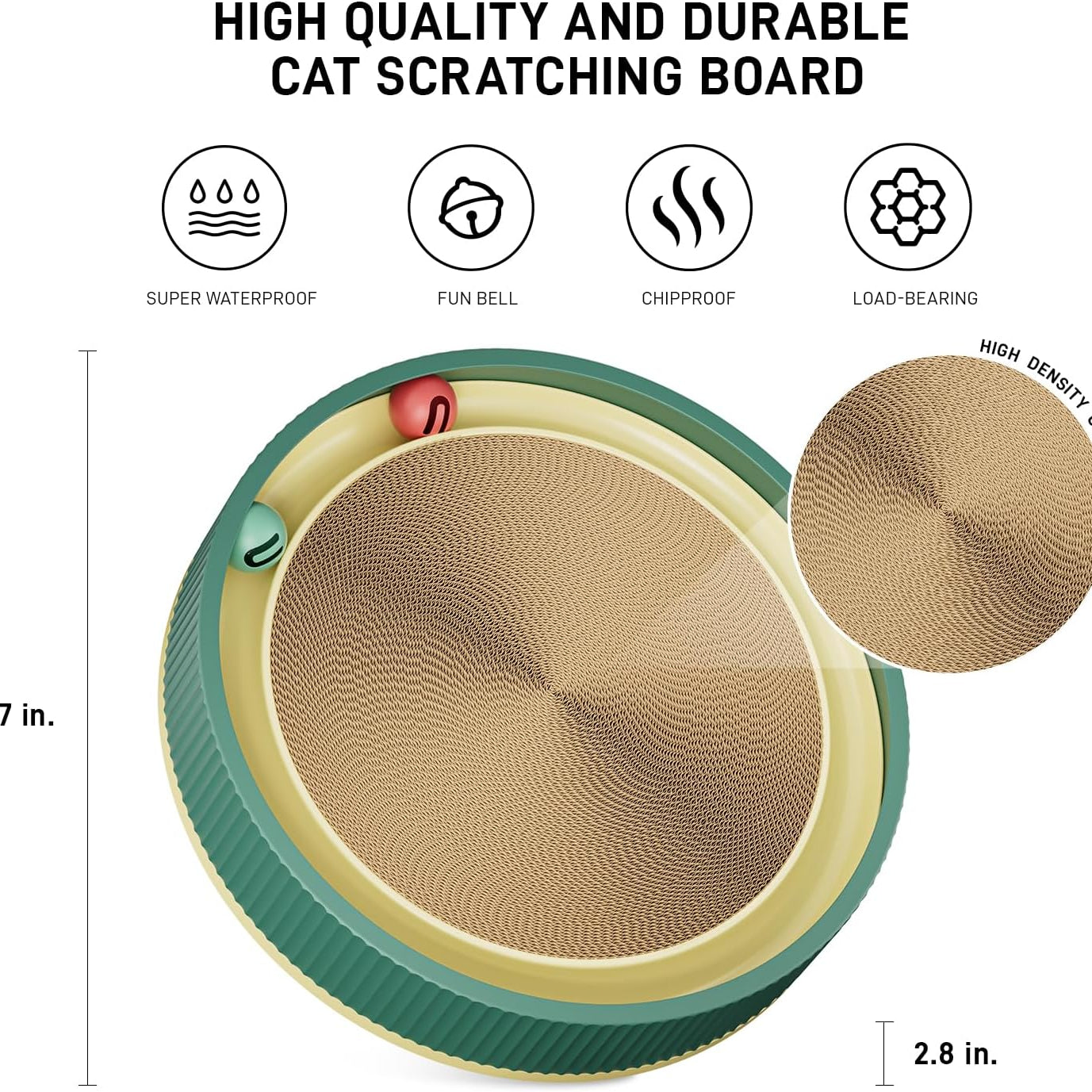 Cat Scratching Board Large Post For Indoor Cats Adults Refills