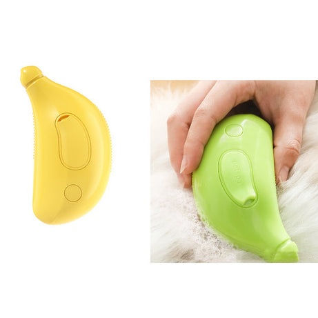 3-in-1 Pet Steam Brush Cat Dog Cleaning Steamy Spray Massage Beauty