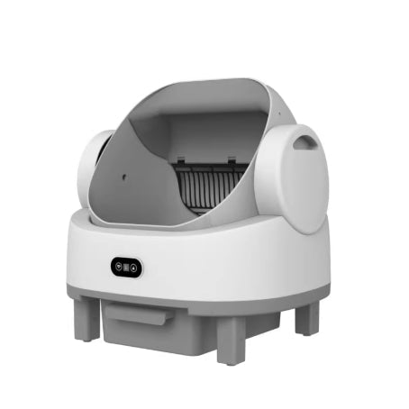 Fully Enclosed Automatic Cat Litter Box With Cleaning Function