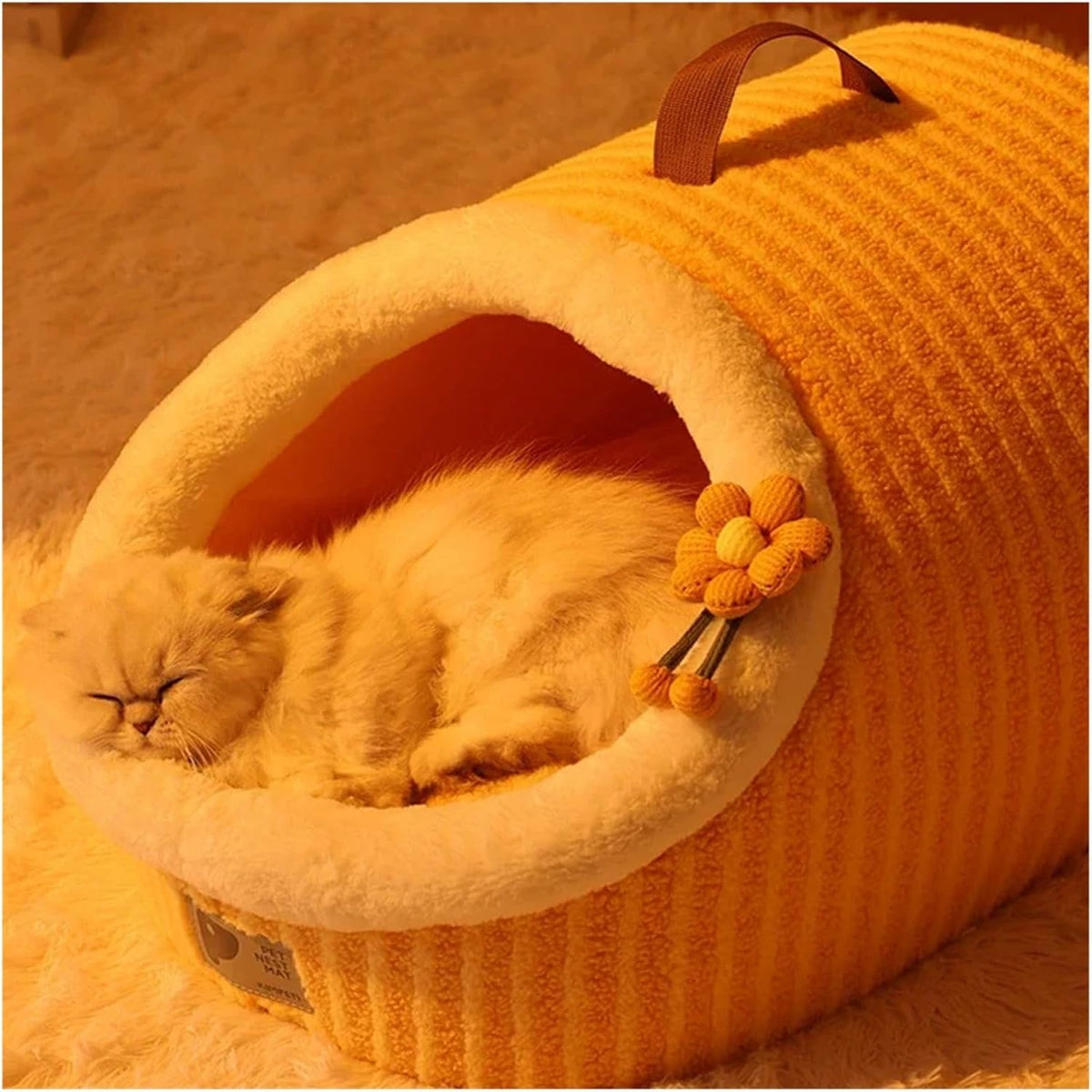 Cat House For Cats Beds For Indoor Bed Cave With Removable Washable