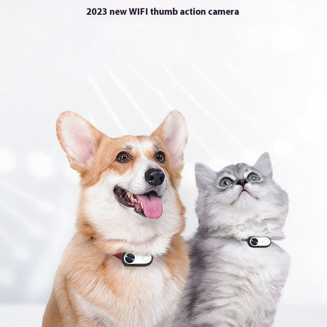 Hd Pet Thumb Camera Outdoor Sports Magnetic Mini