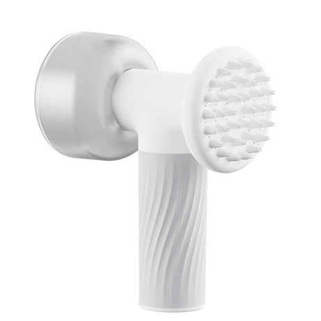 Automatic Foaming Dog Cat Bath Brush Shampoo With Soap Dispenser