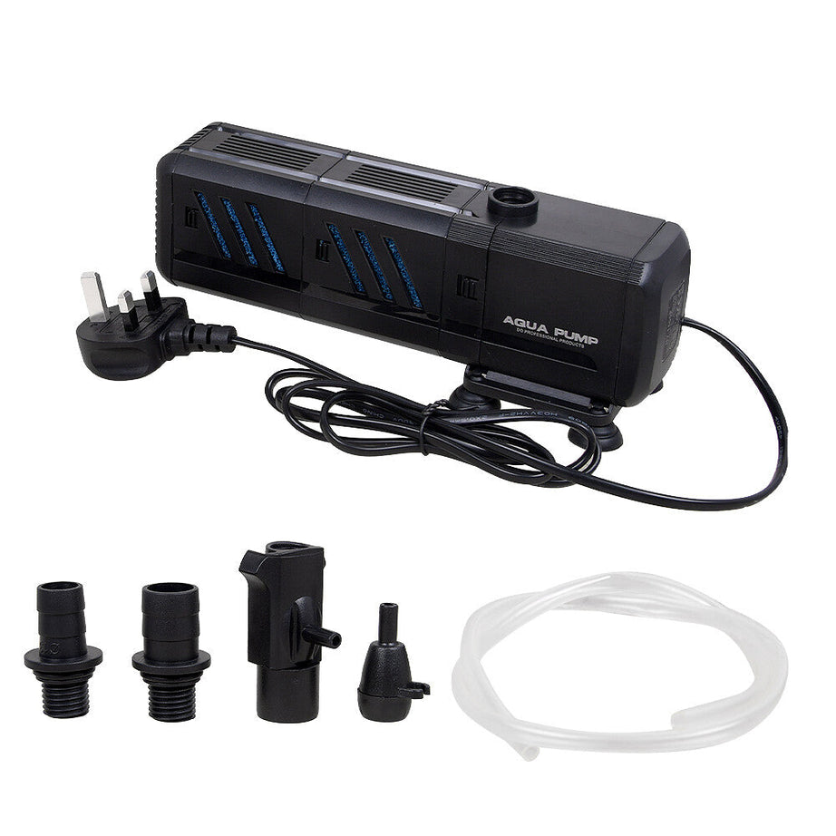 4 In 1 Aquarium Fish Tank Filter Water Pump Internal Purifier