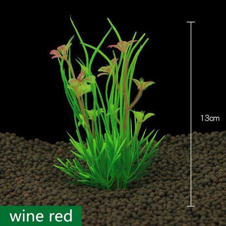 Fish Tank Decoration Simulation Water Plant Aquarium Landscaping