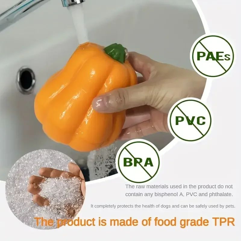 Pet Products New Sound Grinding Ball Dog Toothbrush