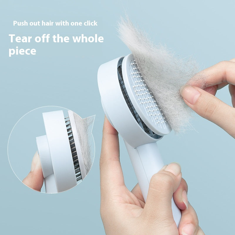 Pet Needle Comb Hair Remover Brush Dog And Cat Pet Self Cleaning
