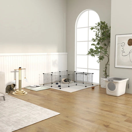 Covered Cat Litter Box Easy Cleaning Kitty With Front Entrance Top