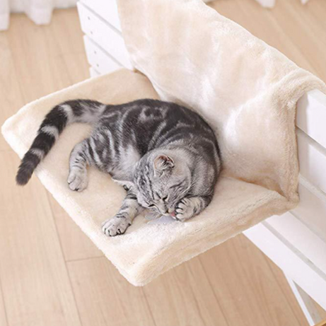 Iron Frame Cat Bed Hammock Radiator