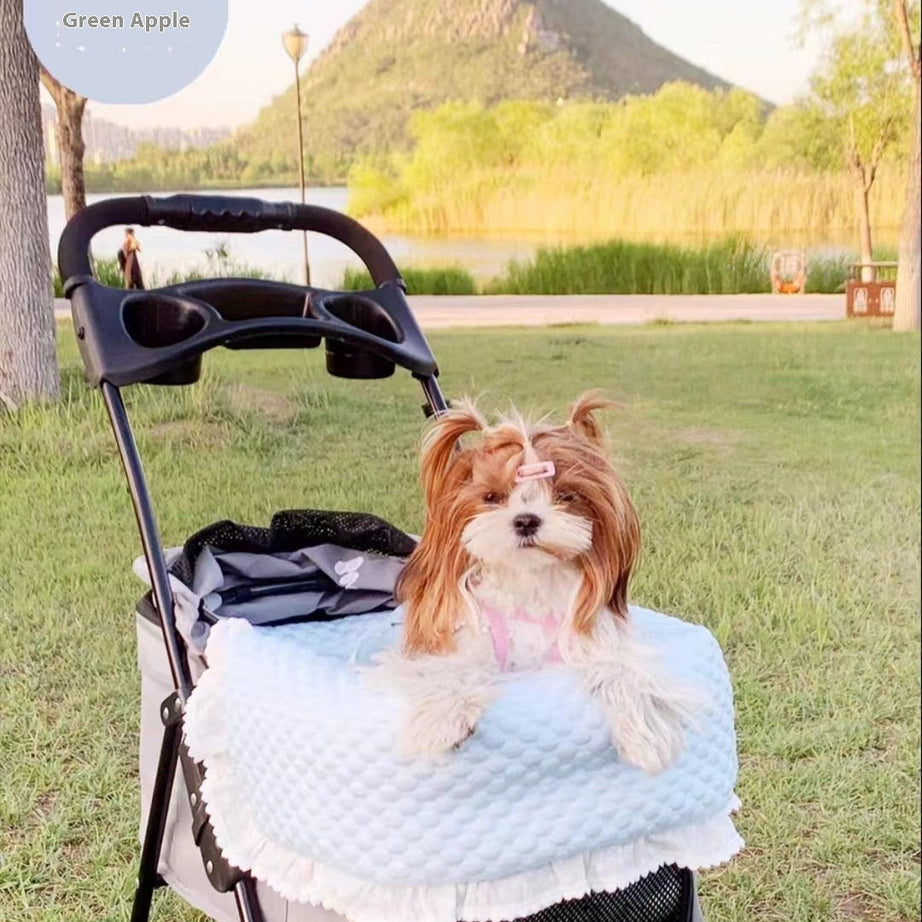 Pet Stroller Anti-dirty Towel Cushion Pillow Pure Cotton