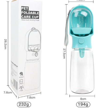 Pet Supplies Dog Drinking Water Bottle Grain Storage Tank Portable