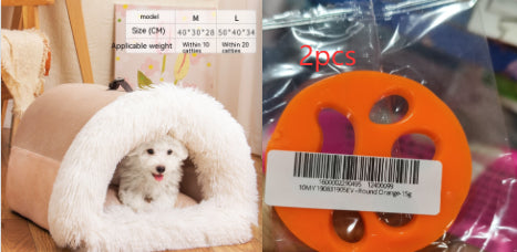 New Splice Portable Pet Nest Autumn And Winter Warm Dog