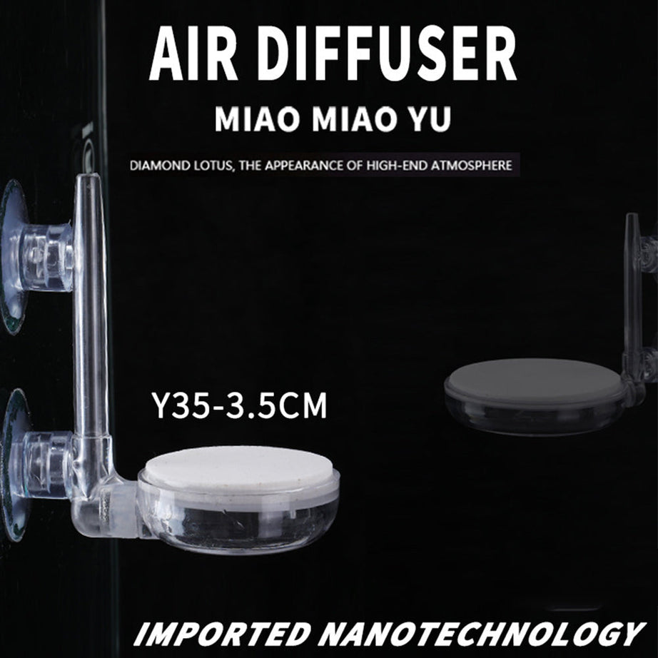 Aquarium Fish Tank Air Refiner Sand Head Nano Oxygenation