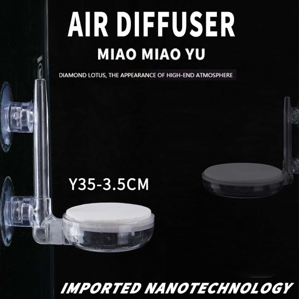 Aquarium Fish Tank Air Refiner Sand Head Nano Oxygenation
