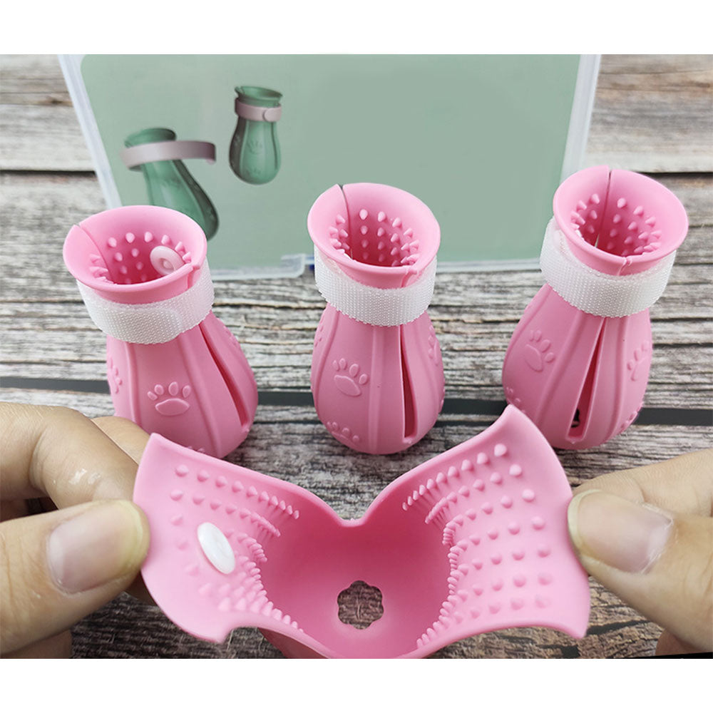 Adjustable Cat Foot Claw Cover Anti-scratch Prickly Nail Glove