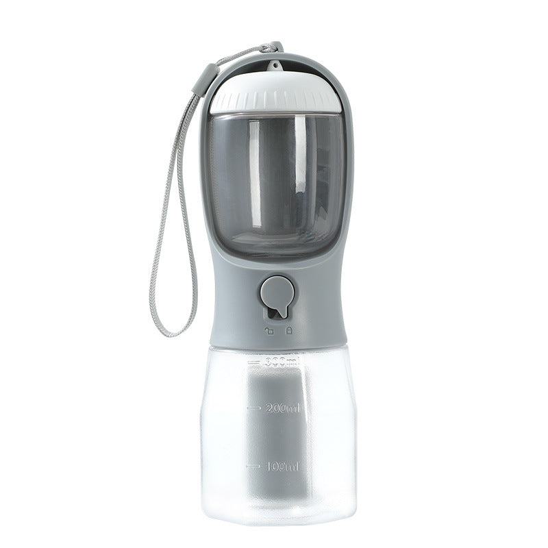 Dog Water Cup Drinking Food Garbage Bag Three-in-one Portable Small
