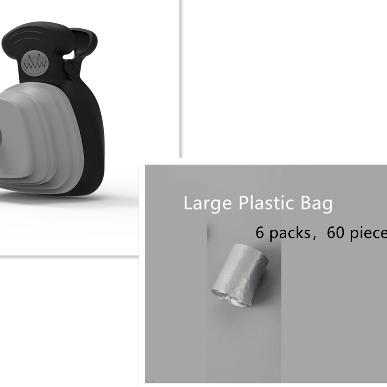 Pet Dog Poop Bag Dispenser Travel Foldable Spoon