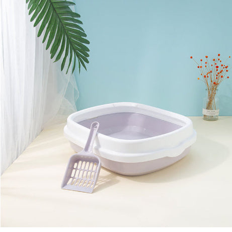 Large Cat Litter Box Detachable Anti-splashing Pet Supplies