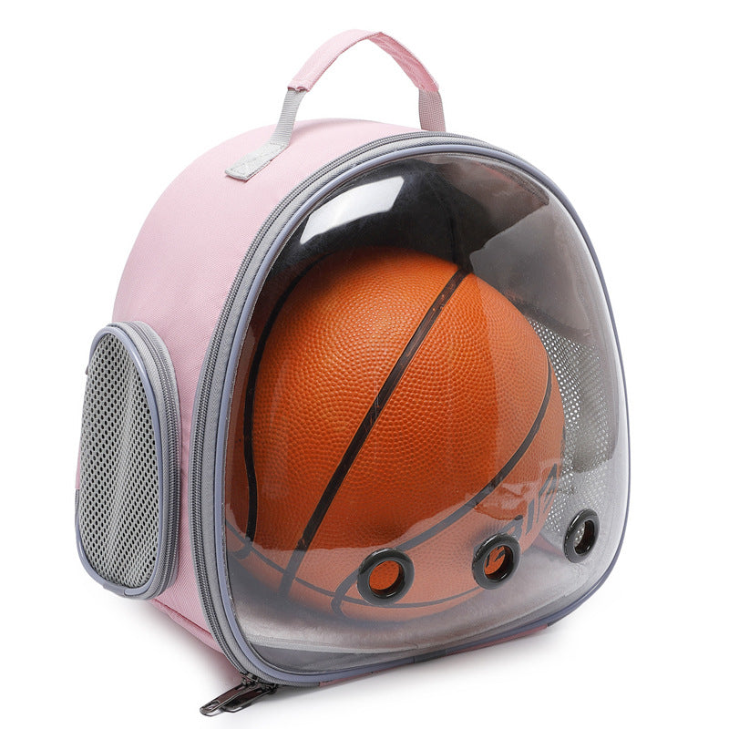 Pet Backpack Hamster Carrier Transparent Small Animal Guinea Pig