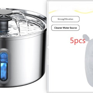 Pet Water Fountain 304 Stainless Steel Cat Dispenser