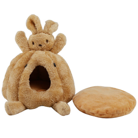 Sleeping Nest Hamster House Bed Small Animal Cozy Cage Accessories