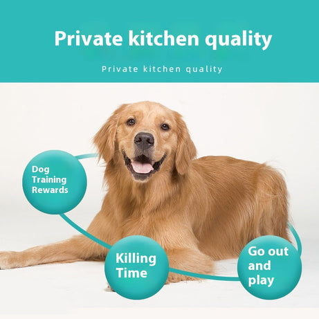 Dog Snacks Dried Beef Cubes Pet Chicken Grain Training