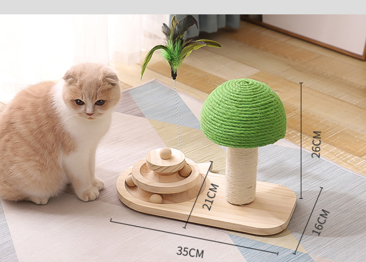 Pet Cat Tree Toys Scratch Post Pet Furniture Scratching Cats Claw