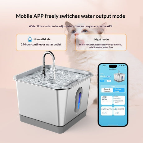 Wireless Cat Water Fountain Dog And Drinking