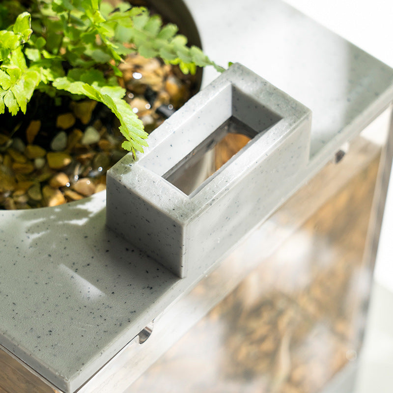 Micro Landscape Fish Tank Small Creative Filter Mute Water Flow