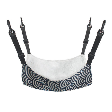 Lamb Fleece Cat Hanging Beds Pets Cage Hammock Bed For Kitten Seat